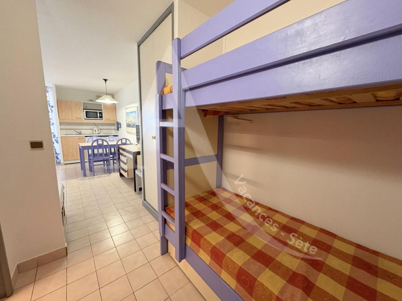Studio Vue Mer Avec Pkg, Piscine, Tennis, Plage Direct Sète Exterior foto